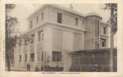 CPA FRANCE 38 " Les Abrets, Central téléphonique "