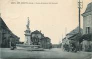 38 Isere CPA FRANCE 38 " Les Abrets, Routes d'Aoste et de Morestel"