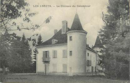 CPA FRANCE 38 " Les Abrets, Le Château du Colombier"