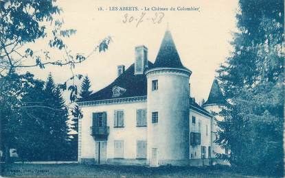 CPA FRANCE 38 " Les Abrets, Le Château du Colombier"