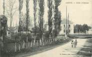 38 Isere CPA FRANCE 38 " Aoste, Jolie Avenue"