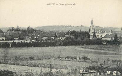 CPA FRANCE 38 " Aoste, Vue générale"