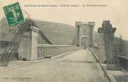 38 Isere CPA FRANCE 38 " Aoste, Le Pont de Cordon"