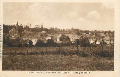 CPA FRANCE 38 " La Batie Montgascon, Vue générale"