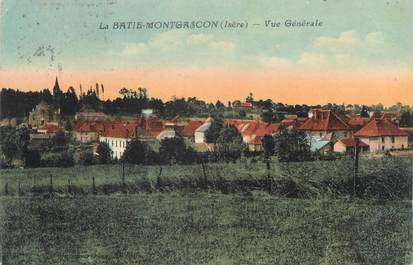 CPA FRANCE 38 " La Batie Montgascon, Vue générale"