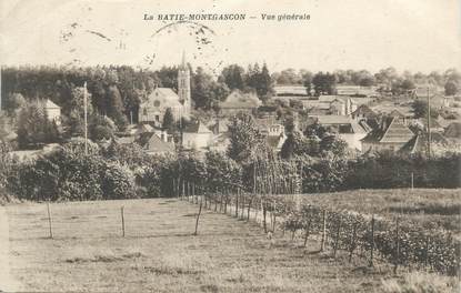 CPA FRANCE 38 " La Batie Montgascon, Vue générale"