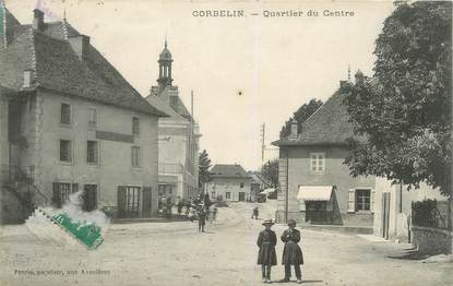 CPA FRANCE 38 " Corbelin, Quartier du Centre"