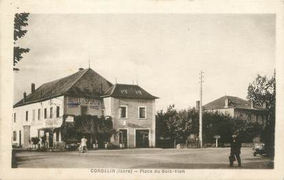 CPA FRANCE 38 " Corbelin, Place du Bois Vion"