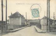 38 Isere CPA FRANCE 38 " St André le Gaz, Le Pont et le Quartier de la Gare"