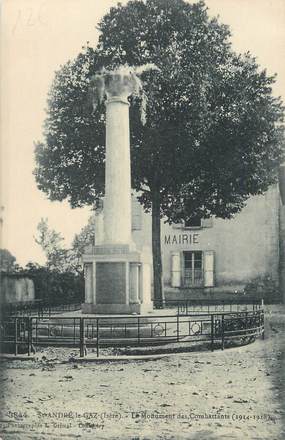 CPA FRANCE 38 " St André le Gaz, Le monument aux morts"