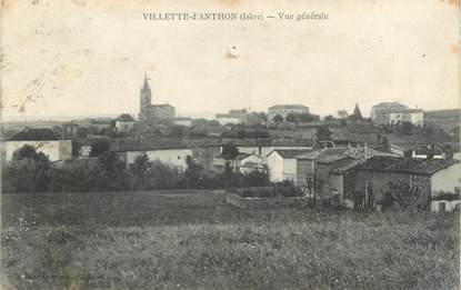 CPA FRANCE 38 " Villette d'Anthon, Vue générale"