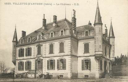 CPA FRANCE 38 " Villette d'Anthon, Le Château"