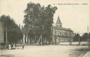 38 Isere CPA FRANCE 38 " Pont de Chéruy L'église"