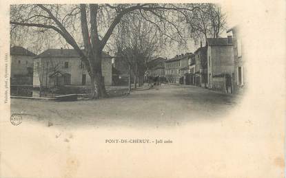 CPA FRANCE 38 " Pont de Chéruy"