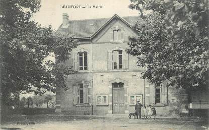 CPA FRANCE 38 " Beaufort, La Mairie"