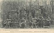 38 Isere CPA FRANCE 38 " Le Camp de Chambaran, Mitrailleuse en action "