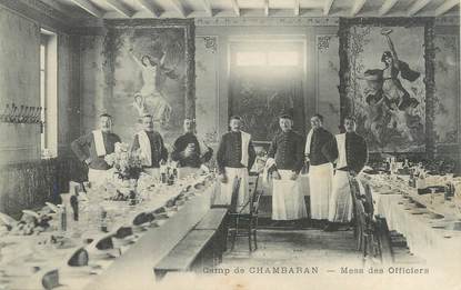 CPA FRANCE 38 " Le Camp de Chambaran, Mess des Officiers"