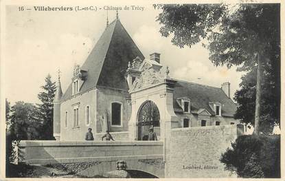 / CPA FRANCE 41 "Villeherviers, château de Trécy"