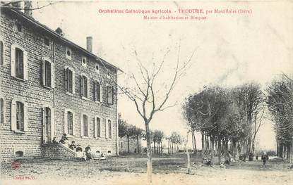 CPA FRANCE 38 " Thodure, Orphelinat Catholique Agricole"