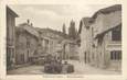 CPA FRANCE 38 " Viriville, Place des Buttes"