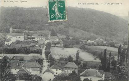 CPA FRANCE 38 " St Sorlin, Vue générale"