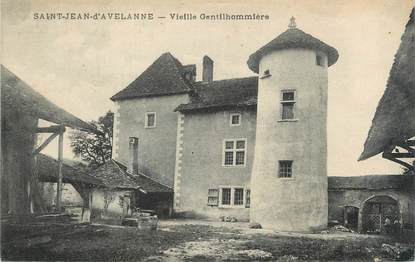 CPA FRANCE 38 " St Jean d'Avelanne, Vieille Gentilhommière"