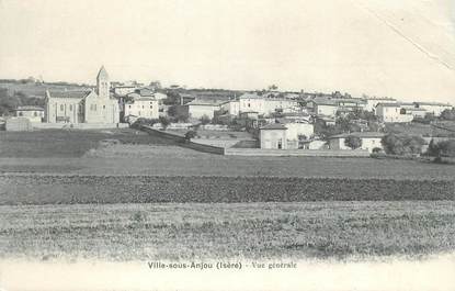 CPA FRANCE 38 " Ville sous Anjou, Vue générale"