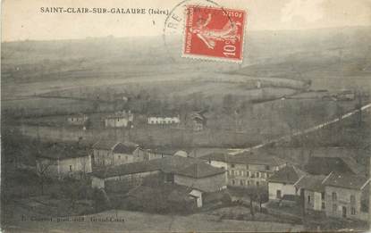 CPA FRANCE 38 " St Clair sur Galaure"