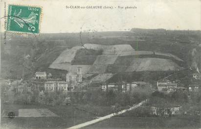 CPA FRANCE 38 " St Clair sur Galaure, Vue générale"