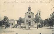 83 Var CPA FRANCE 83 " St Cyr sur Mer, L'église et la Mairie"