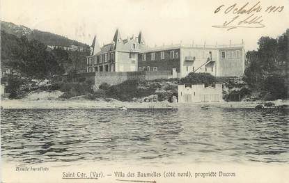 CPA FRANCE 83 " St Cyr sur Mer, Villa des Baumelles"