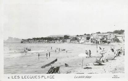 CPSM FRANCE 83 " St Cyr sur Mer, Les Lecques Plage"