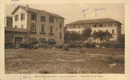 CPA FRANCE 83 " Les Lecques , Hostellerie de la Plage"