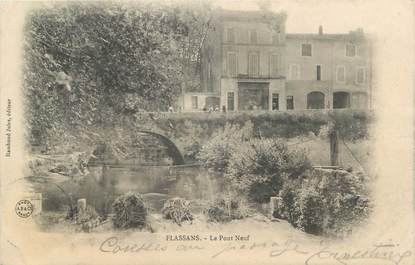 CPA FRANCE 83 " Flassans, Le Pont Neuf"