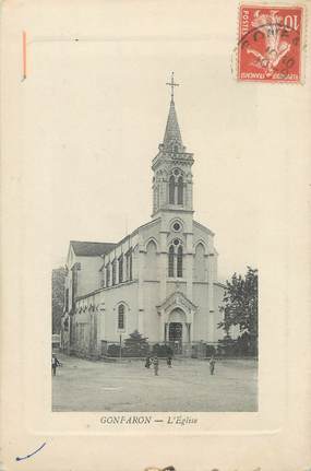 CPA FRANCE 83 " Gonfaron, L'église"