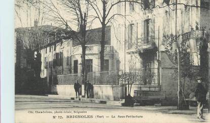 CPA FRANCE 83 " Brignoles, La Sous-Préfecture"