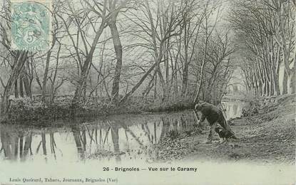 CPA FRANCE 83 " Brignoles, Vue sur le Caramy"