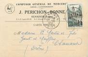 42 Loire / CPA FRANCE 42 "Renaison" / MERCERIE / CARTE PUBLICITAIRE