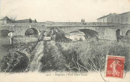 CPA FRANCE 83 " Brignoles, Pont Notre Dame"