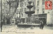 83 Var CPA FRANCE 83 " Brignoles, La fontaine, Place Caramy"