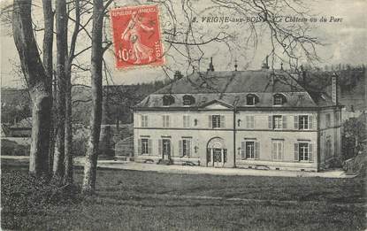 / CPA FRANCE 08 "Vrigne aux Bois, le château vu du parc"