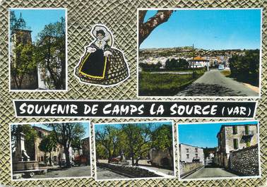 CPSM FRANCE 83 " Camps la Source, Vues"