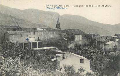 CPA FRANCE 83 "Bargemon, Vue prise de la Maison Ste Anne"