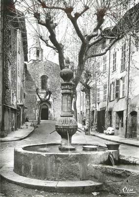 CPSM FRANCE 83 "Bargemon, Place de la Mairie"