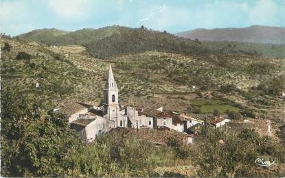 CPSM FRANCE 83 "Callas, Vue panoramique vers la chapelle Ste Auxile"