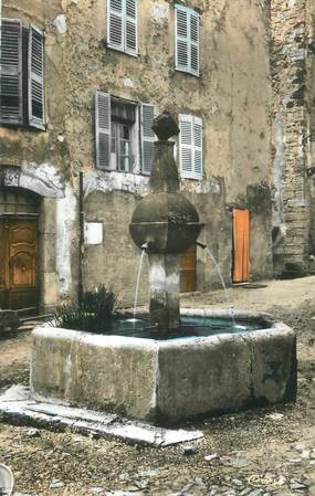 CPSM FRANCE 83 "Callas du Var, Fontaine basse"