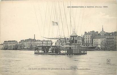 / CPA FRANCE 44 "Nantes février 1904" / INONDATIONS