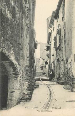 CPA FRANCE 83 " Bormes, Rue Rombi Cuou"