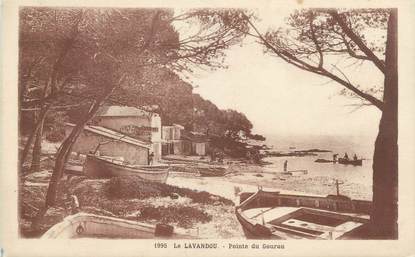 CPA FRANCE 83 " Le Lavandou, La Pointe du Gouron"