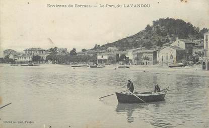 CPA FRANCE 83 " Le Lavandou, Le port"